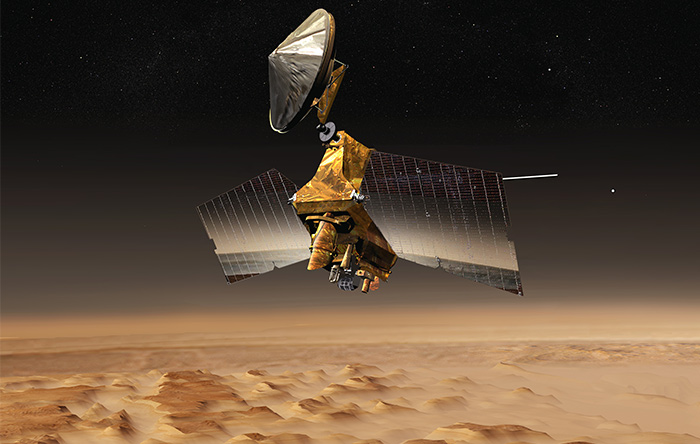 مدارگرد ۷۲۰ میلیون دلاری MRO از سال ۲۰۰۶ به بررسی سطح مریخ مشغول است