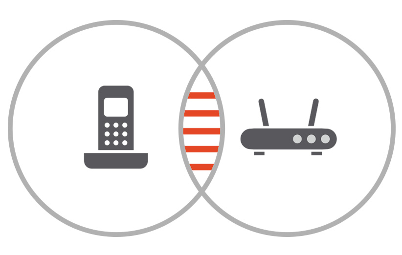 چرا امواج مودم‌های Wi-Fi با تلفن‌های بی‌سیم تداخل دارند؟