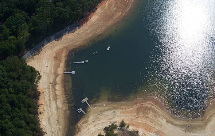تاثیر انتقال آب بینحوضهای در شمال کارولینا
