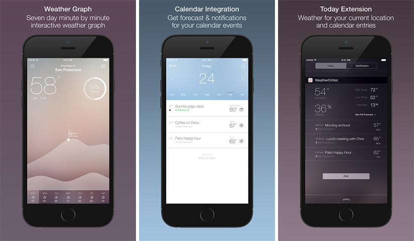 اپلیکیشن آیفون iOS - Fresh Air